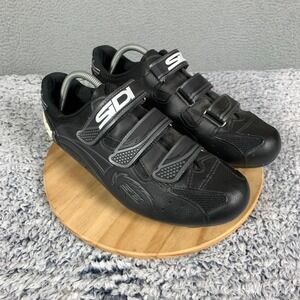 Sidi Zephyr Shoes Men's It 45 Us 11 Black Carbon Made in Italy Road Cycling Bike